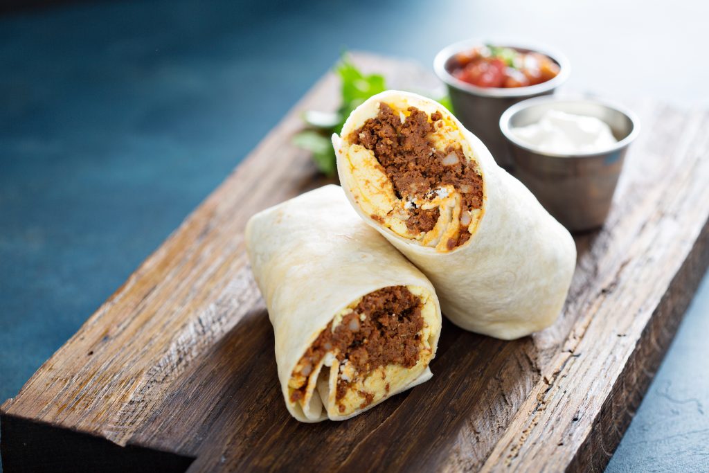 Sausage Chorizo Burrito AdobeStock 221003444